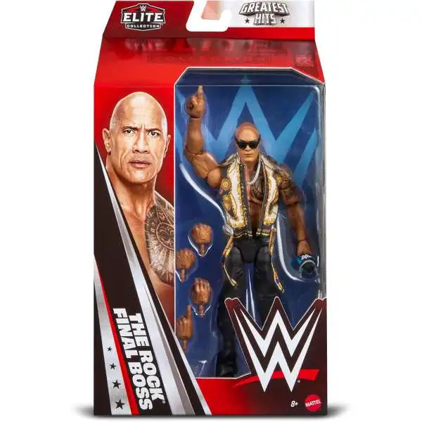 WWE Wrestling Elite Collection Greatest Hits 2026 The Rock Final Boss Action Figure
