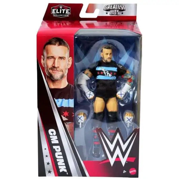 WWE Wrestling Elite Collection Greatest Hits 2026 CM Punk Action Figure