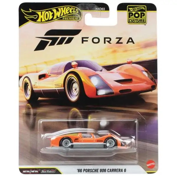 Hot Wheels Forza Premium POP Culture '66 Porsche 906 Carrera 6 Die Cast Car