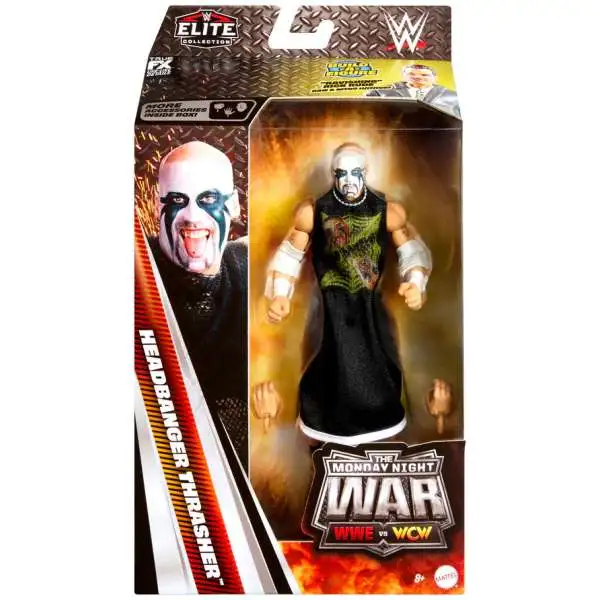 WWE Wrestling Elite Collection Monday Night War Headbanger Thrasher Action Figure [Build "Ravishing" Rick Rude]