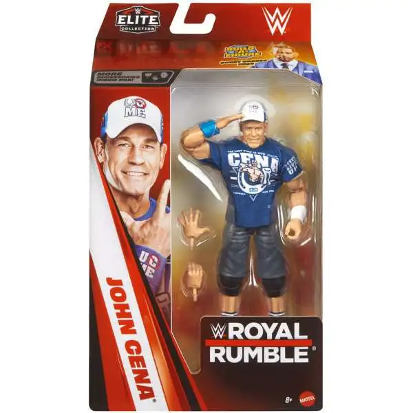 WWE Wrestling Elite Collection Royal Rumble John Cena Action Figure [Build Corey Graves Figure]