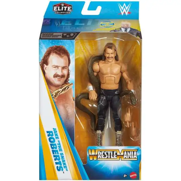 WWE Wrestling Elite Collection Wrestlemania 2026 Jake "The Snake" Roberts Action Figure [Damaged Package]