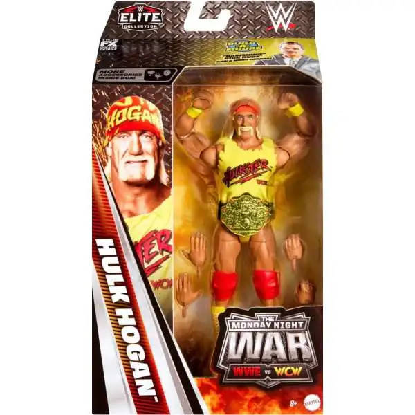 WWE Wrestling Elite Collection Monday Night War Hulk Hogan Action Figure [Build "Ravishing" Rick Rude]