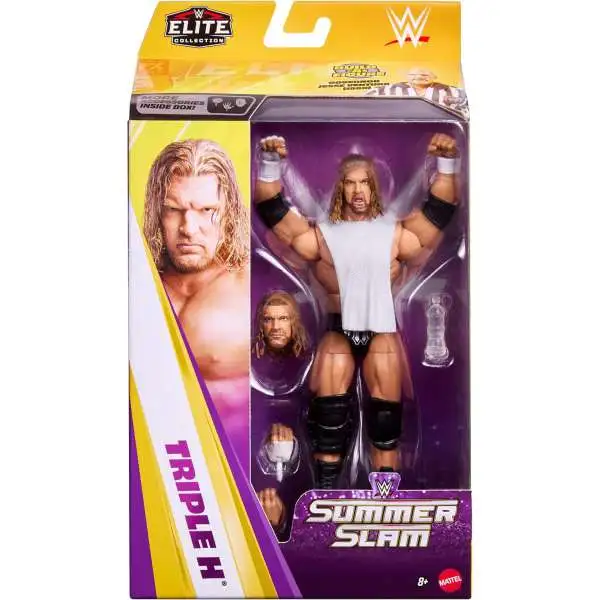 WWE Wrestling Elite Collection Summer Slam Triple H Action Figure [Build Governor Jesse Ventura, Summer Slam 1999]