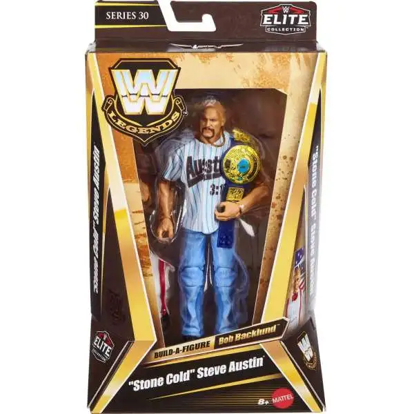 WWE Wrestling Elite Collection Legends Series 30 "Stone Cold" Steve Austin Action Figure