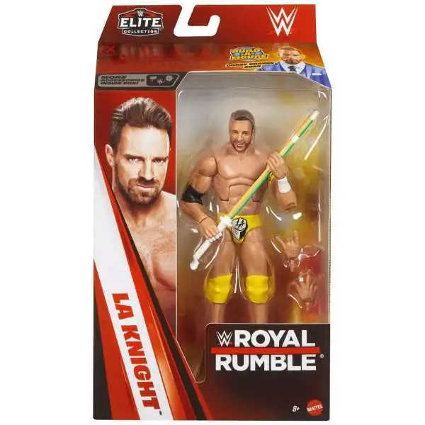 WWE Wrestling Elite Collection Royal Rumble LA Knight Action Figure [Build Corey Graves Figure]