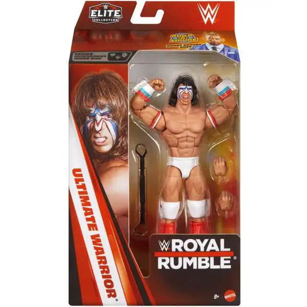 WWE Wrestling Elite Collection Royal Rumble Ultimate Warrior Action Figure [Build Corey Graves Figure]