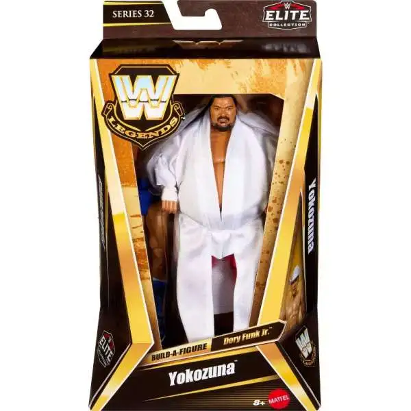 WWE Wrestling Elite Collection Legends Series 32 Yokozuna Action Figure [Includes Build Dory Funk Jr. Piece!]