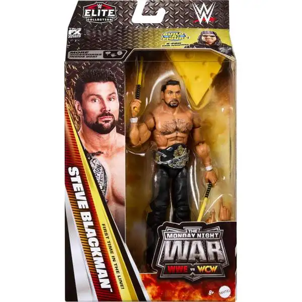 WWE Wrestling Elite Collection Monday Night War Steve Blackman Action Figure [Build X-Pac!]