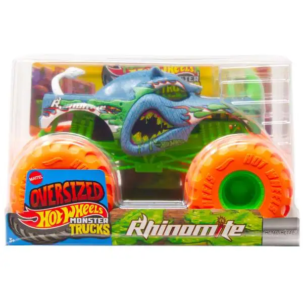 Hot Wheels Monster Trucks Oversized Rhinomite Diecast Car