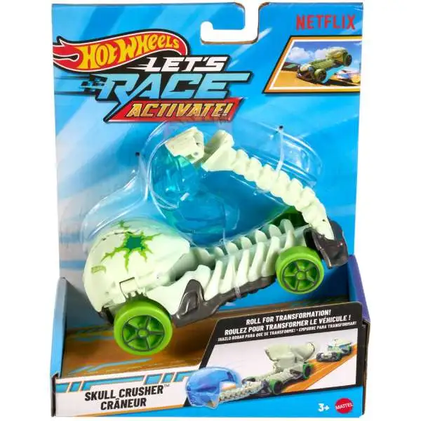 Hot Wheels Let's Race Activate! Skull Crusher Vehicle