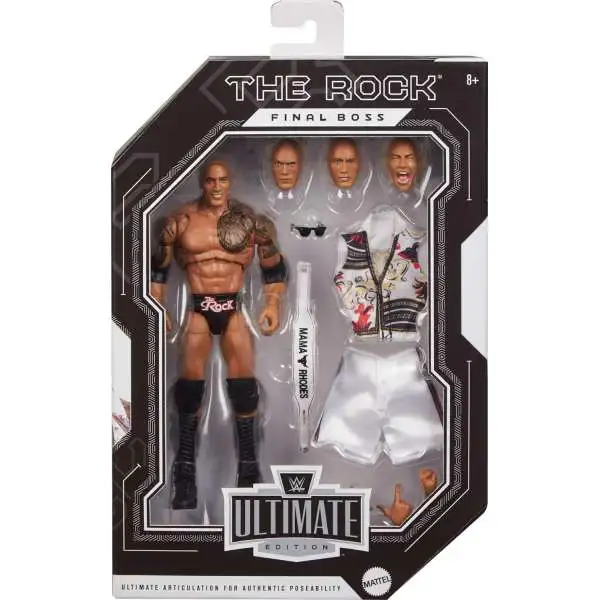 WWE Wrestling Ultimate Edition WrestleMania XL The Rock 7 Action