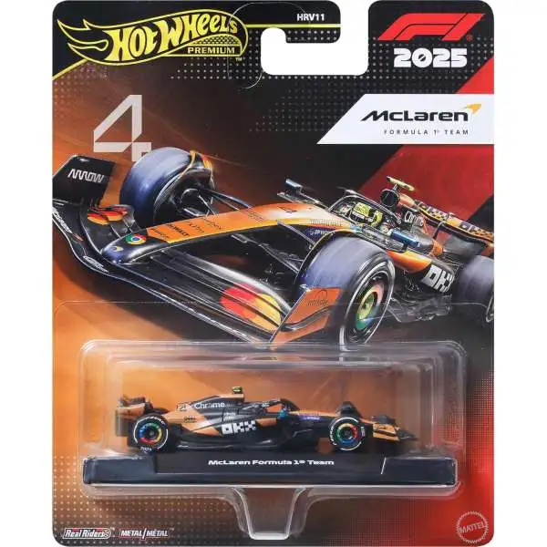Hot Wheels Premium F1 Mclaren Formula 1 Team 164 Die Cast Car 81