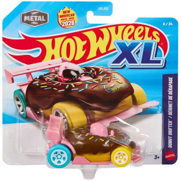 Hot Wheels XL Donut Drifter Die Cast Car #5/24