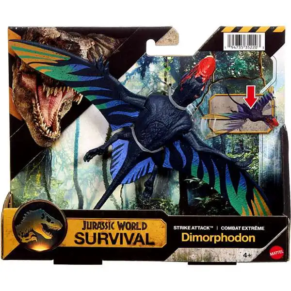 Jurassic World Survival Strike Attack Dimorphodon Action Figure