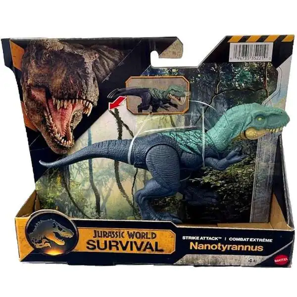 Jurassic World Survival Strike Attack Nanotyrannus Action Figure