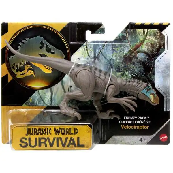 Jurassic World Survival Frenzy Pack Velociraptor Action Figure