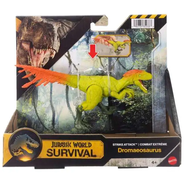 Jurassic World Survival Strike Attack Dromaeosaurus Action Figure