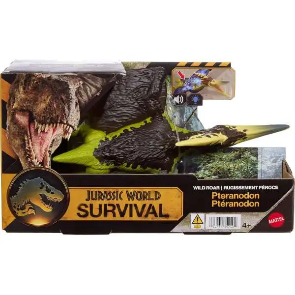 Jurassic World Survival Wild Roar Pteranodon Action Figure