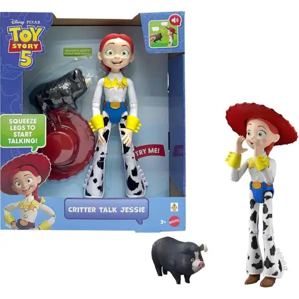 Disney / Pixar Toy Story 5 Critter Talk Jessie & Jimmy Dean Action Figure [with Sound]