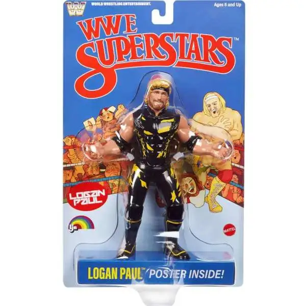 WWE Wrestling LJN Wrestling Superstars Logan Paul Action Figure [Blue Card]