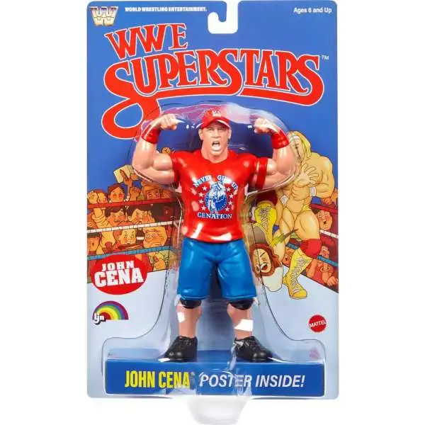 WWE Wrestling LJN Wrestling Superstars John Cena Action Figure