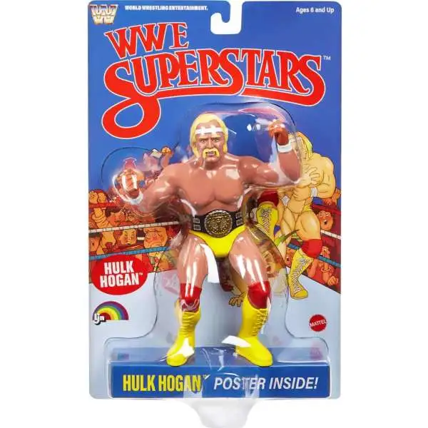 WWE Wrestling LJN Wrestling Superstars Hulk Hogan Action Figure