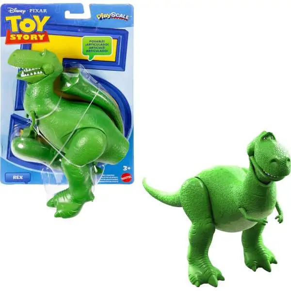 Disney / Pixar Toy Story 5 Playscale Rex Posable Action Figure