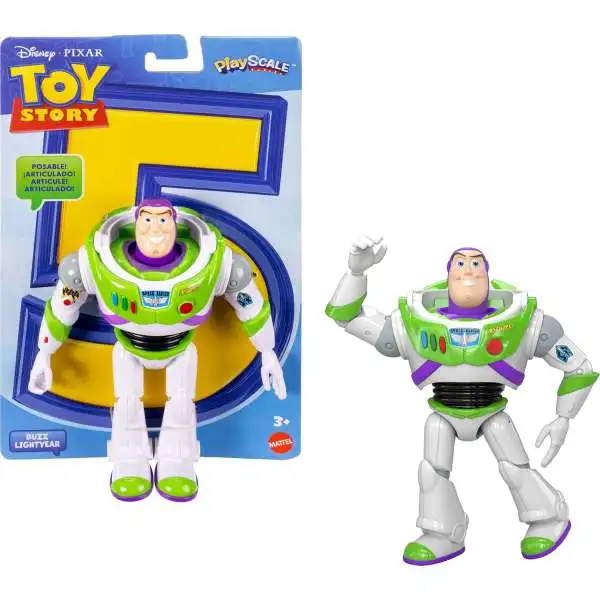 Disney / Pixar Toy Story 5 Playscale Buzz Lightyear Posable Action Figure