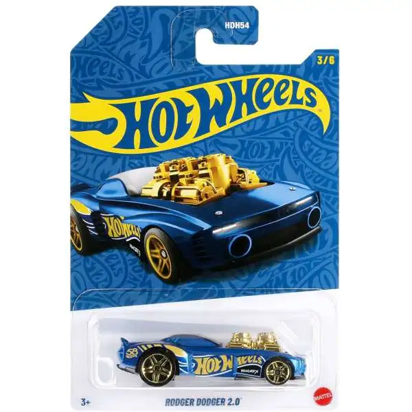 Hot Wheels 57th Anniversary 2026 Pearl and Chrome Rodger Dodger