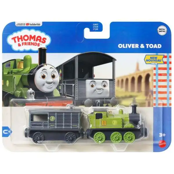Thomas Friends Oliver Toad Diecast Vehicle Mattel - ToyWiz