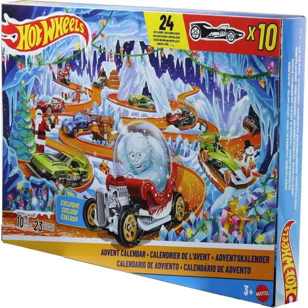 Hot Wheels 2026 Holiday Advent Calendar [24 Days of Surprises!]