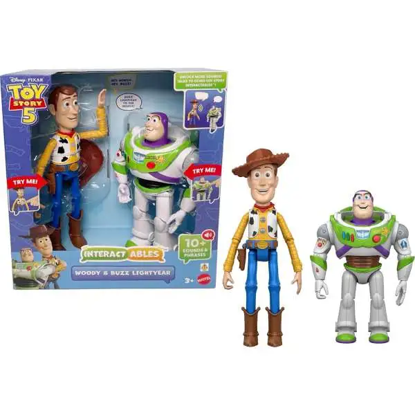 Disney Pixar Toy Story 5 Interactables Woody Buzz Lightyear 11