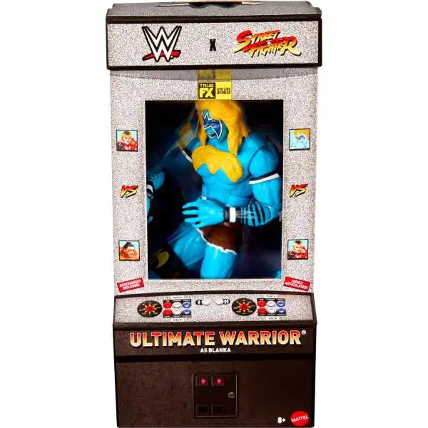 WWE Wrestling X Street Fighter Ultimate Warrior as Blanka Action Figure & Accessories