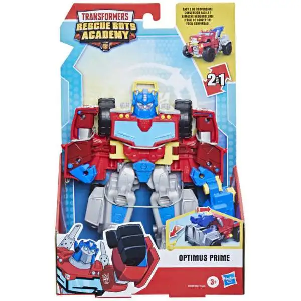 Transformers Playskool Heroes Rescue Bots Academy Optimus Prime 6" Action Figure [Off-Road]