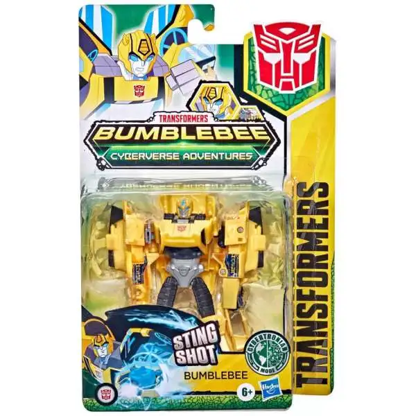 Transformers Bumblebee Cyberverse Adventures Dinobots Unite Bumblebee Warrior Action Figure