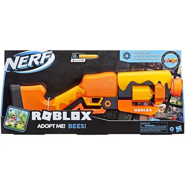 Nerf Roblox Adopt Me! Bees Dart Blaster Toy