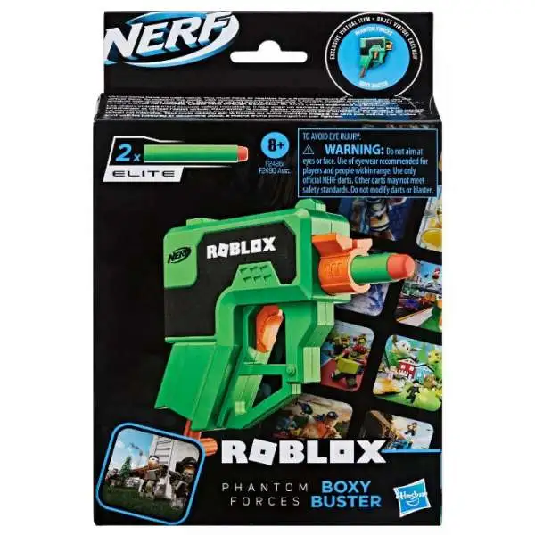 Nerf Roblox Phantom Forces: Boxy Buster Dart Blaster Toy