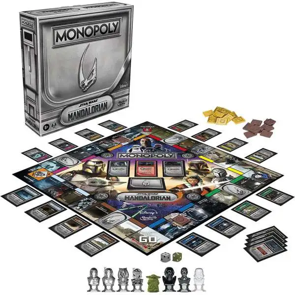 Star Wars The Mandalorian Season 2 Monopoly Board Game [Damaged Package]