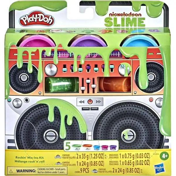 Play-Doh Nickelodeon Slime Rockin' Mix-Ins Kit