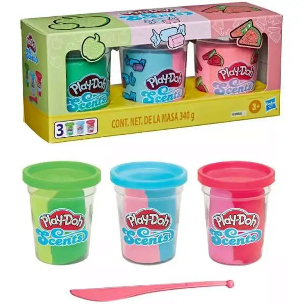 Play-Doh Scents CANDY 12 Ounce 3-Pack