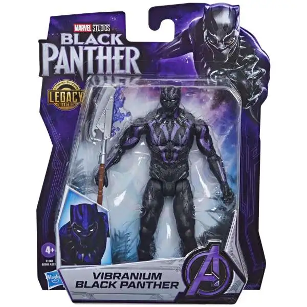 Marvel Vibranium Black Panther Action Figure [2024]