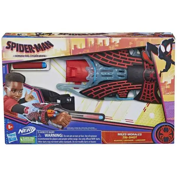 Marvel Spider-Man Across the SpiderVerse Mile Morales Tri-Shot Blaster