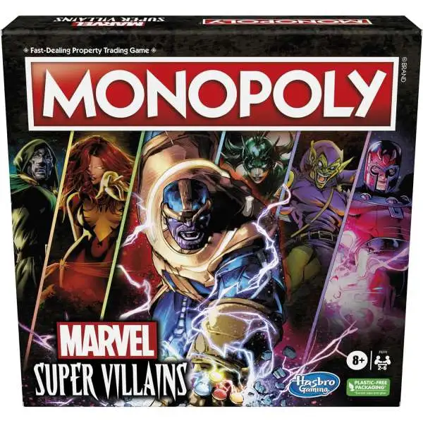 Monopoly Marvel Super Villains Board Game