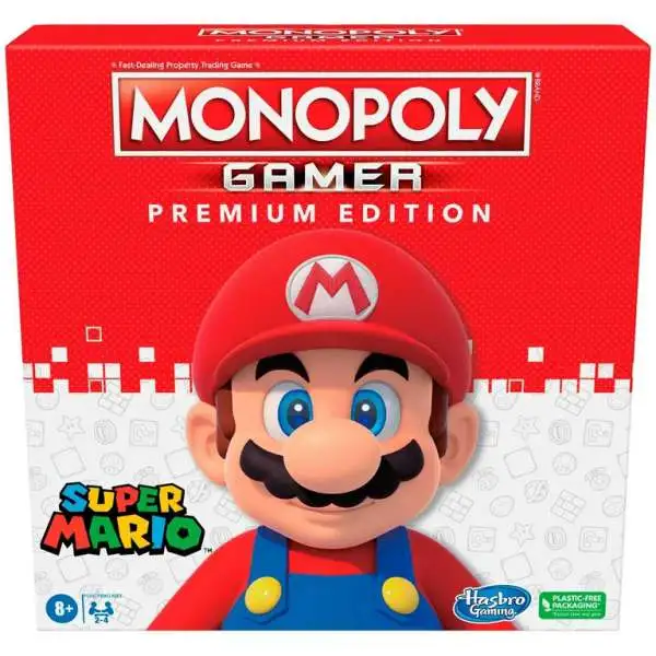 Monopoly Gamer Super Mario Board Game [Premium Edition]