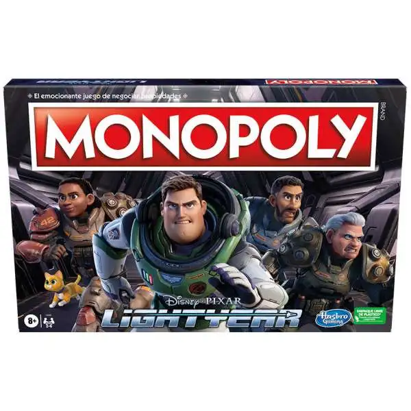 Disney / Pixar Lightyear Monopoly Board Game