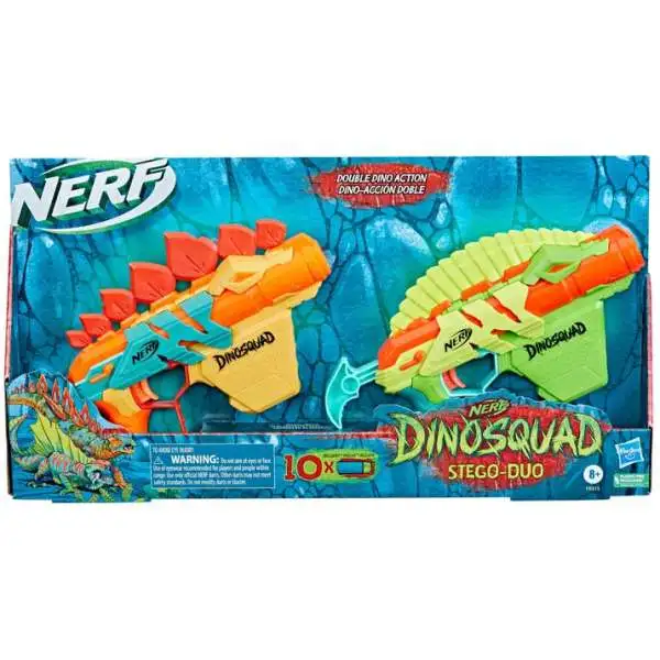 NERF Dinosquad Stego-Duo Blaster 2-Pack