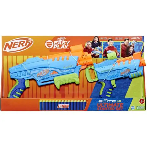 NERF Elite Jr. Ultimate Starter Set Blaster 2-Pack