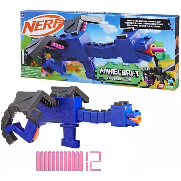 Minecraft Nerf Enderdragon Blaster