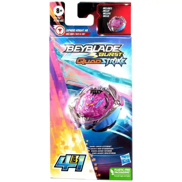 Beyblade Burst QuadStrike Xiphoid Knight K8 Single Pack